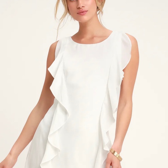 Lulus Dresses Lulus Size M White Dress Perfect For A Bridal Shower
